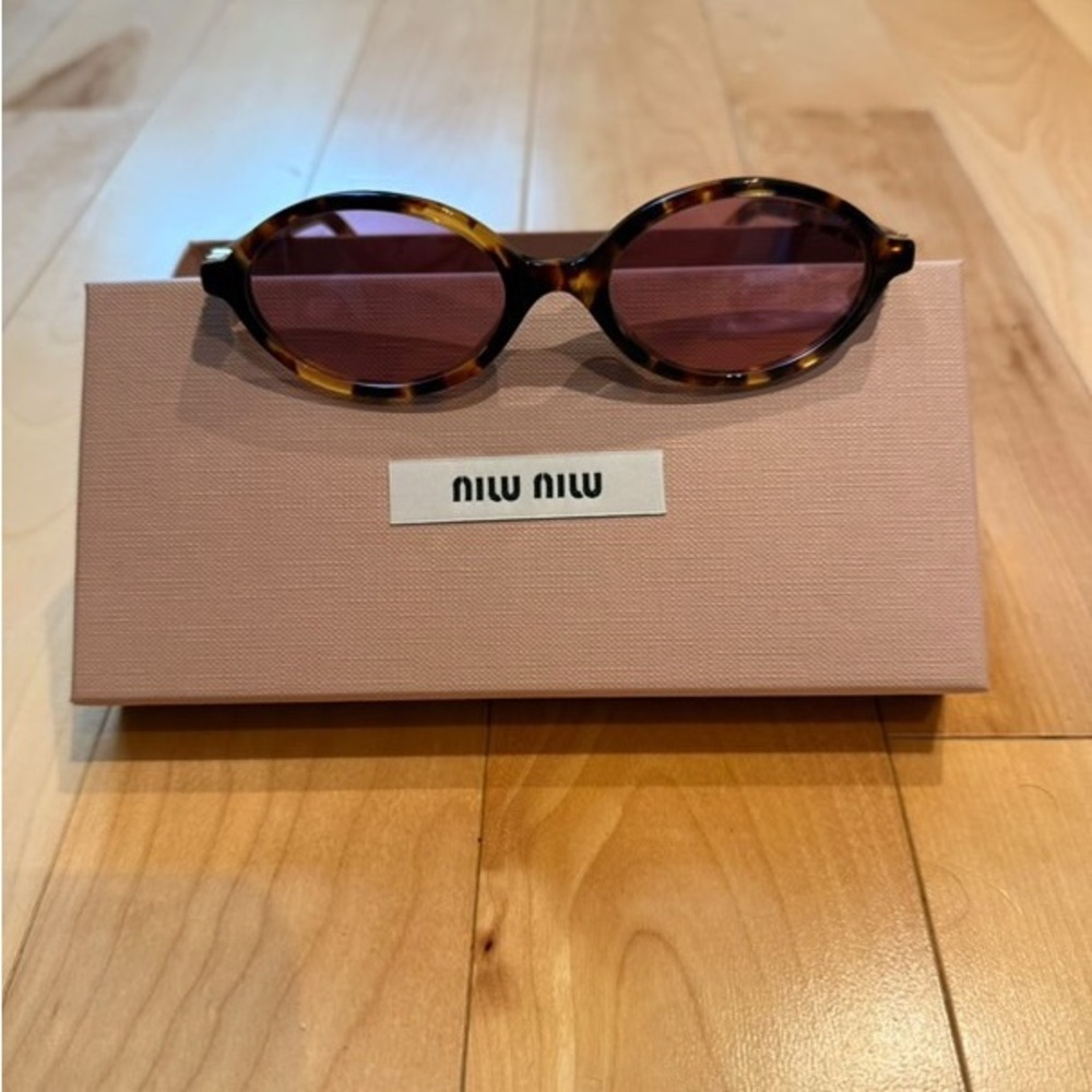 MIU MIU Tortoise Shell Sunglasses